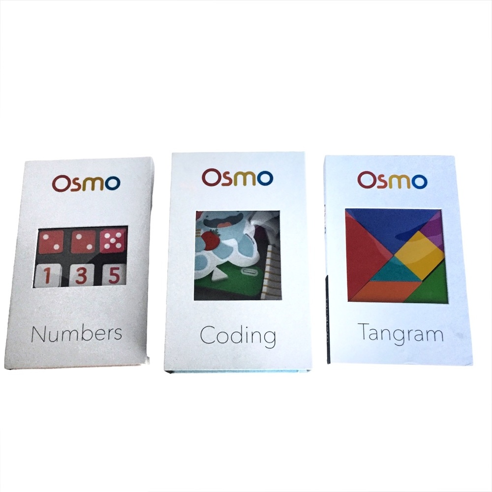 OSMO Starter Kit for iPad Play Outside The Screen Tangram Newton Words